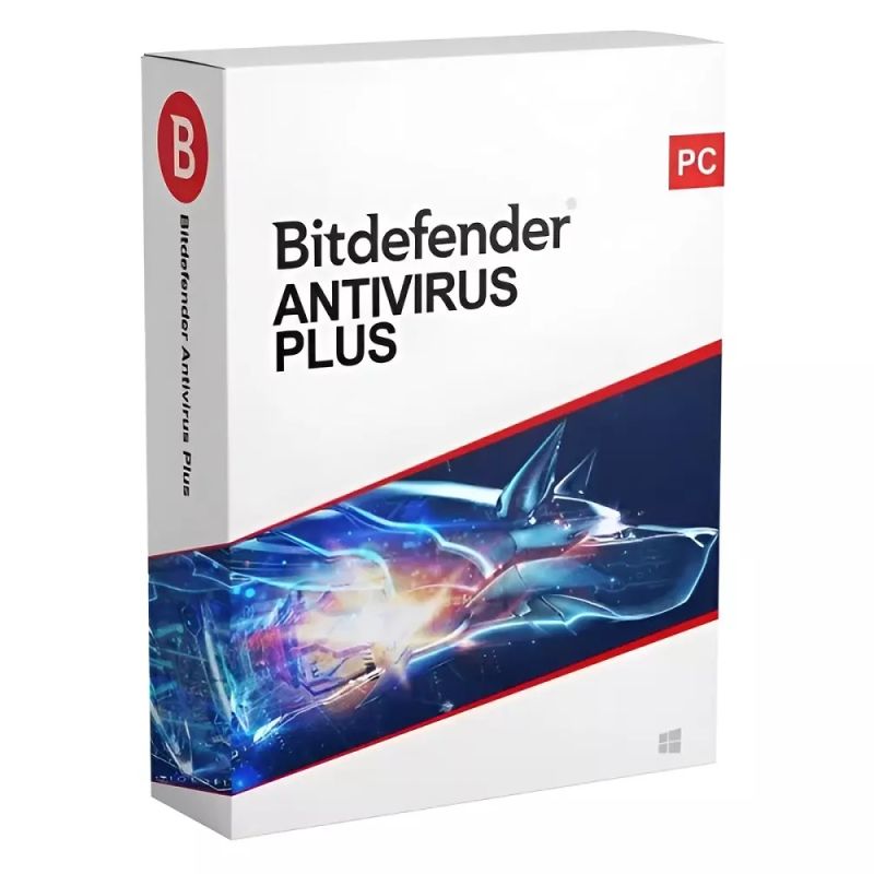 Bitdefender Antivirus Plus 2024-2027, Temps d'exécution : 3 ans, Device: 5 Devices