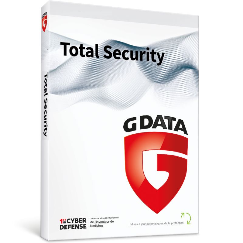 G DATA Total Security 2024-2027, Temps d'exécution: 3 ans, Devices: 3 Devices