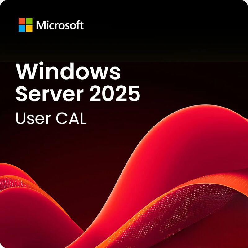 Windows Server 2025 Standard - 10 User CALs, Client Access Licenses: 10 CALs